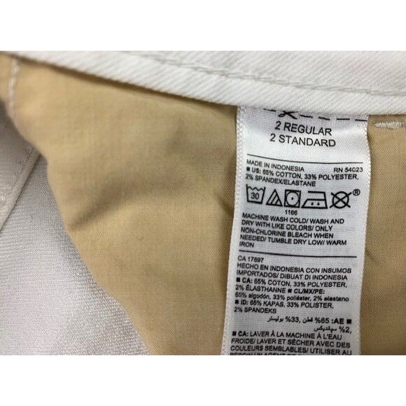 Old Navy Size 2 Womens White Jeans Mid Rise Super Skinny Stretch - Picture 2 of 5